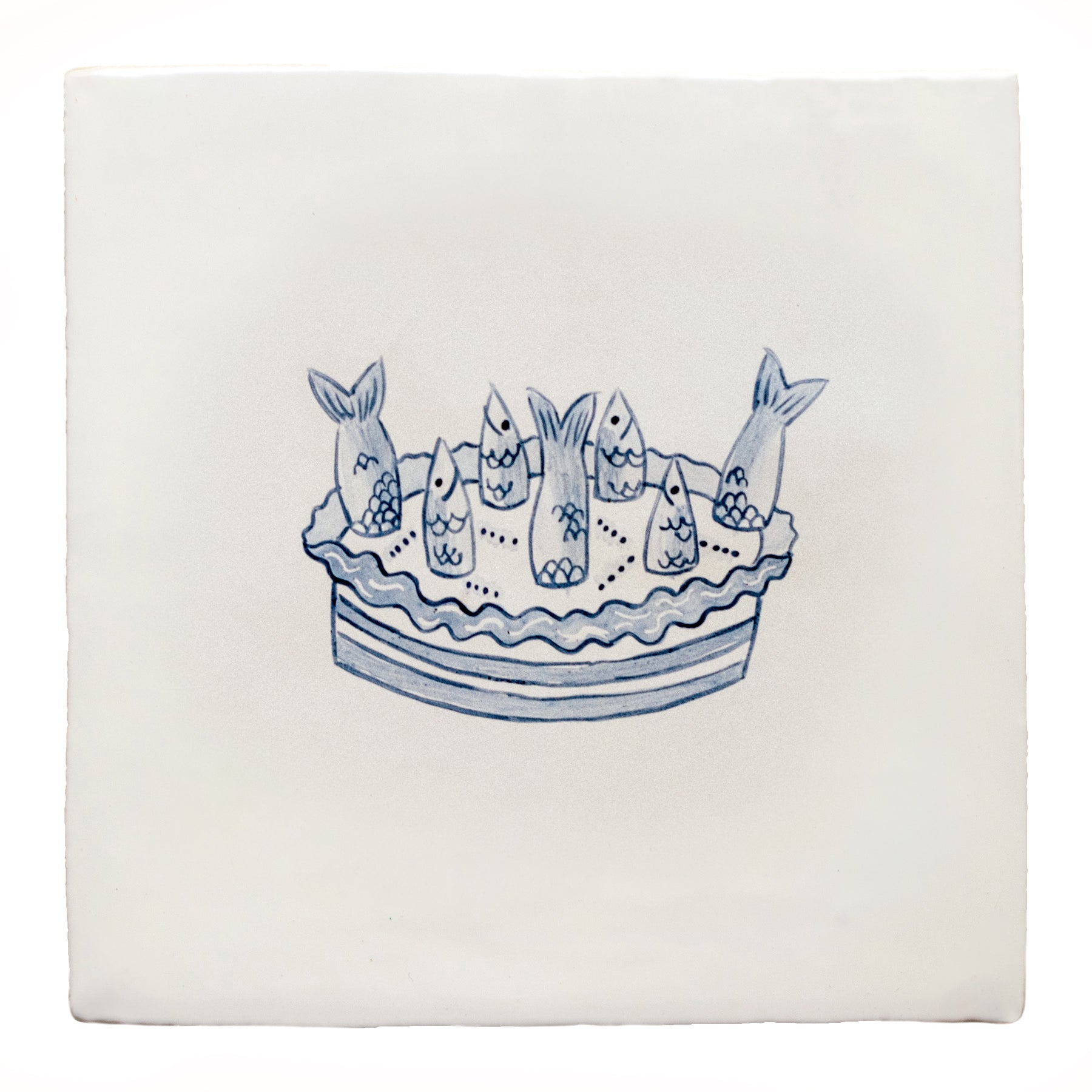 Cornish Delft Stargazy Pie