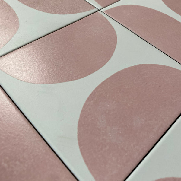 Seconds - Arc Floor Tile in Blossom Gloss