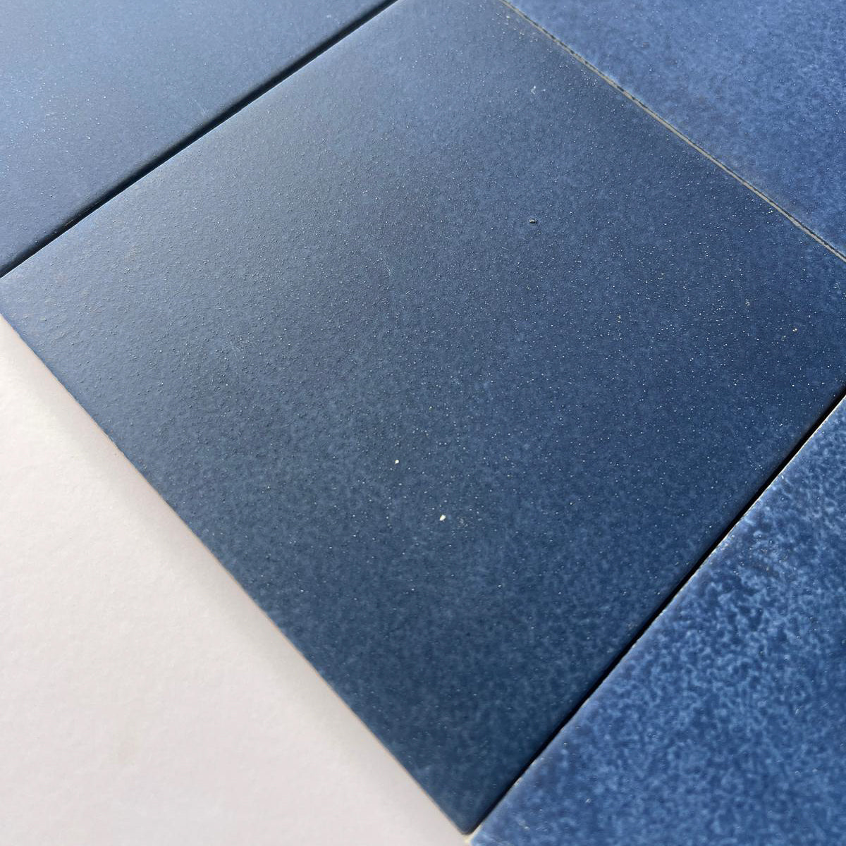 Seconds - Calico Floor Tile in Navy (Matt finish)