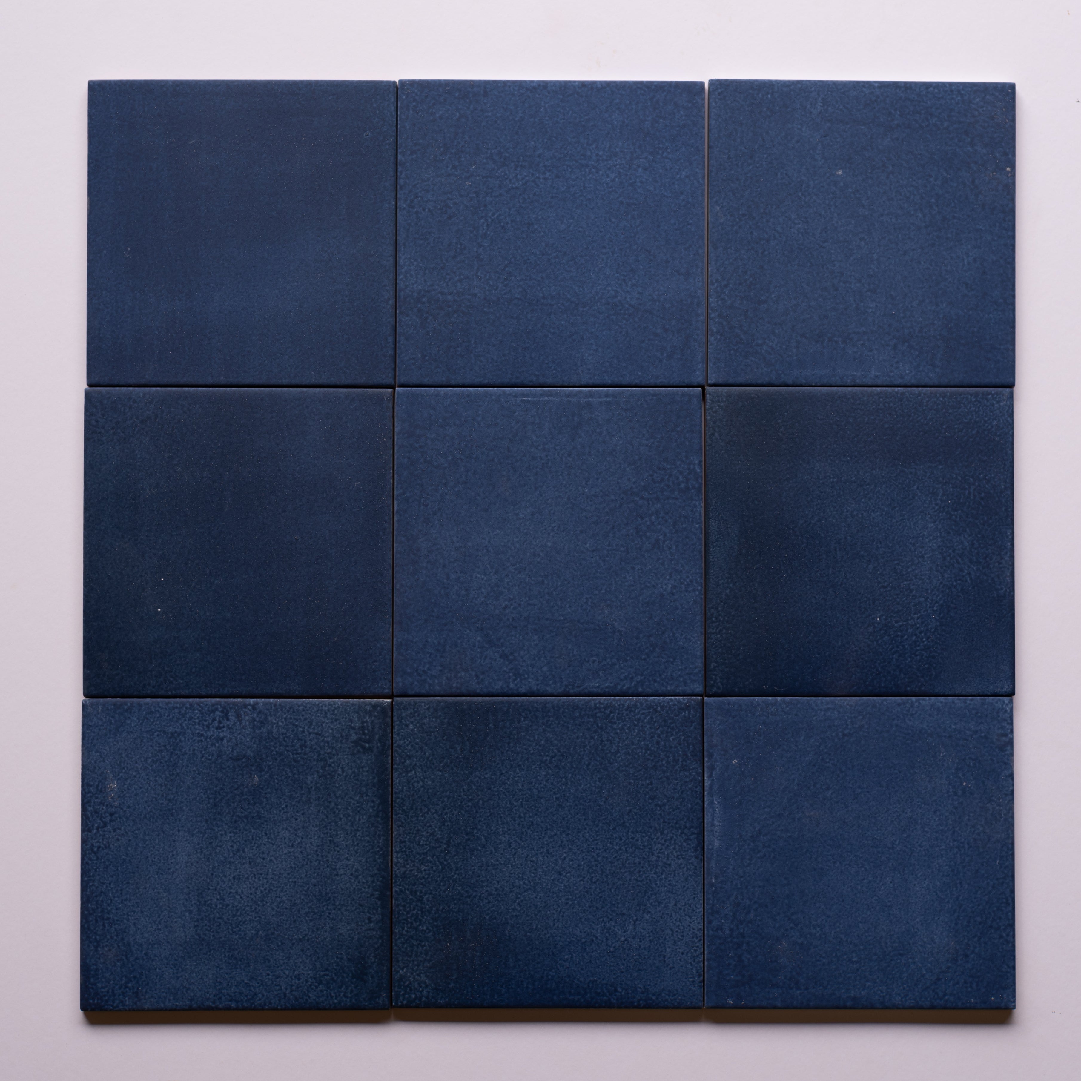 Seconds - Calico Floor Tile in Navy (Matt finish)