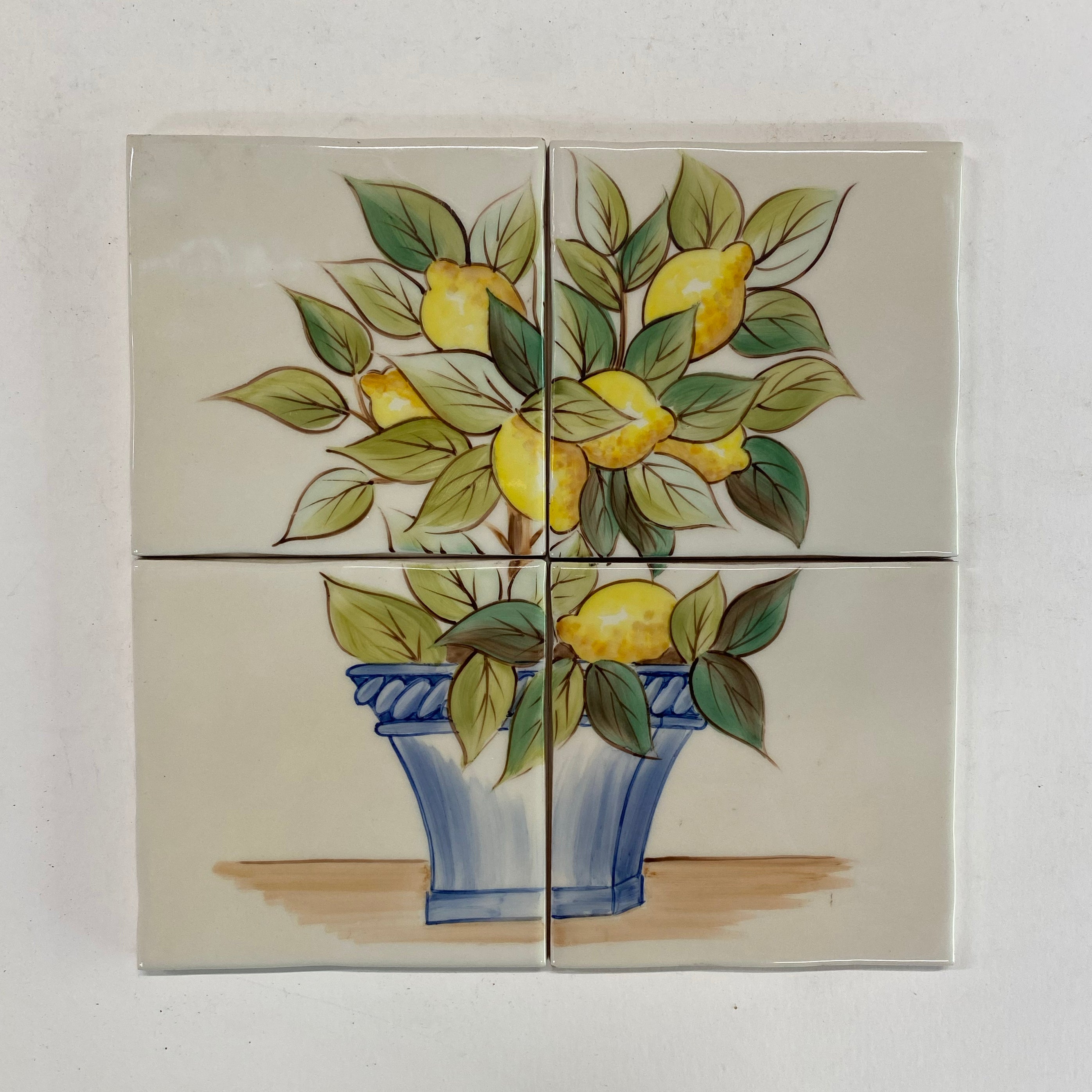 One Off Product - Lemon Plant Panel 4 – Decorum Studio Cornwall