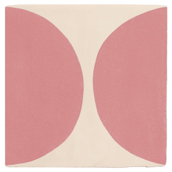 Arc Rose pink tile