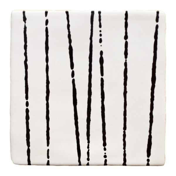 Birch tile in Charcoal