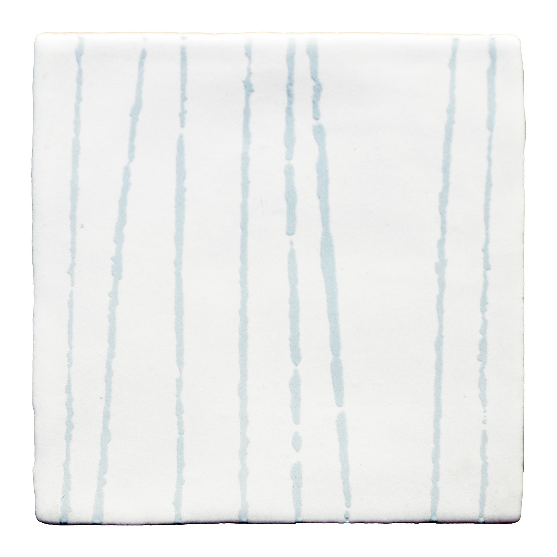 Hand produced Birch tile in Light Cornflower